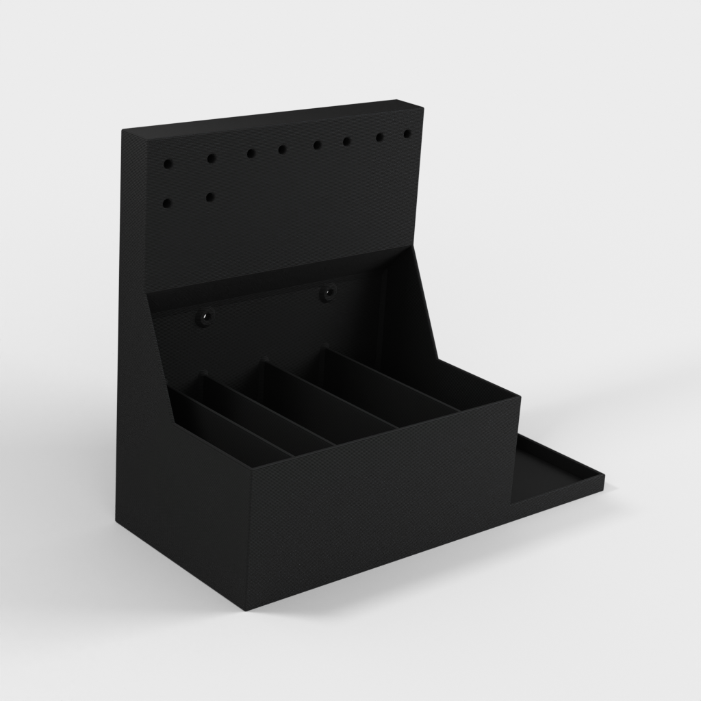 Storage for Power Supply, Shaver and Toothbrush Charger Holder