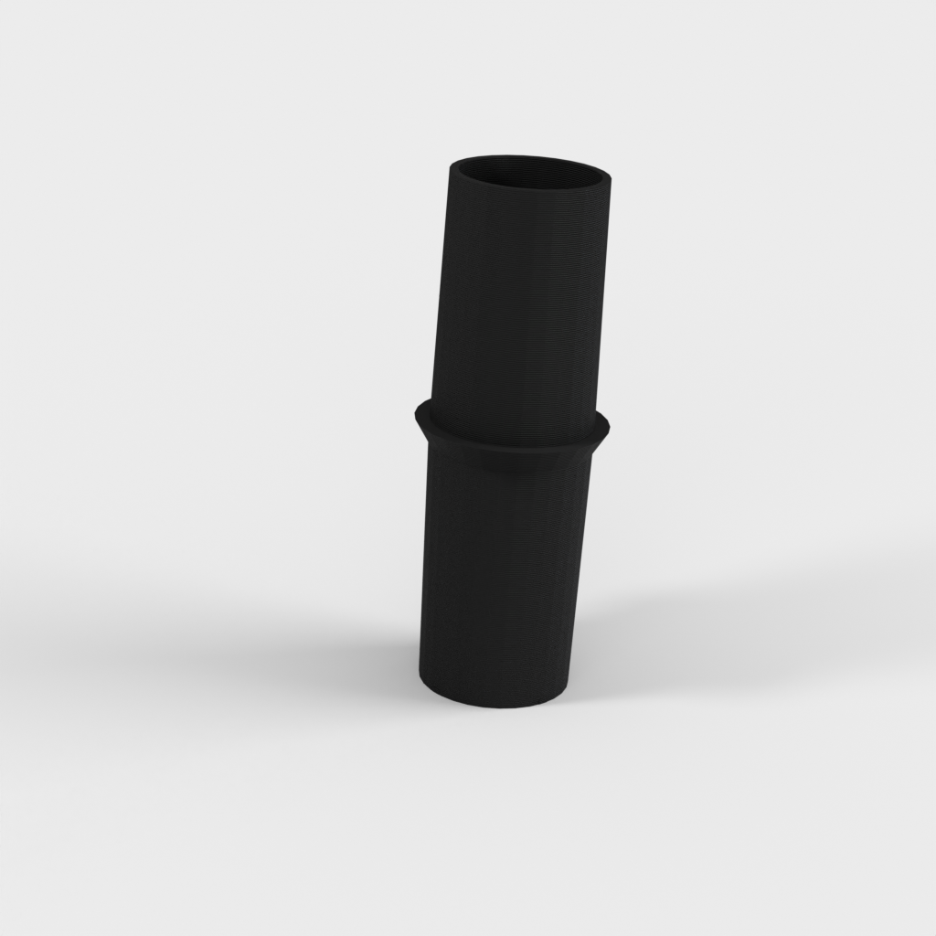 Adapter for vacuum cleaner extension hose