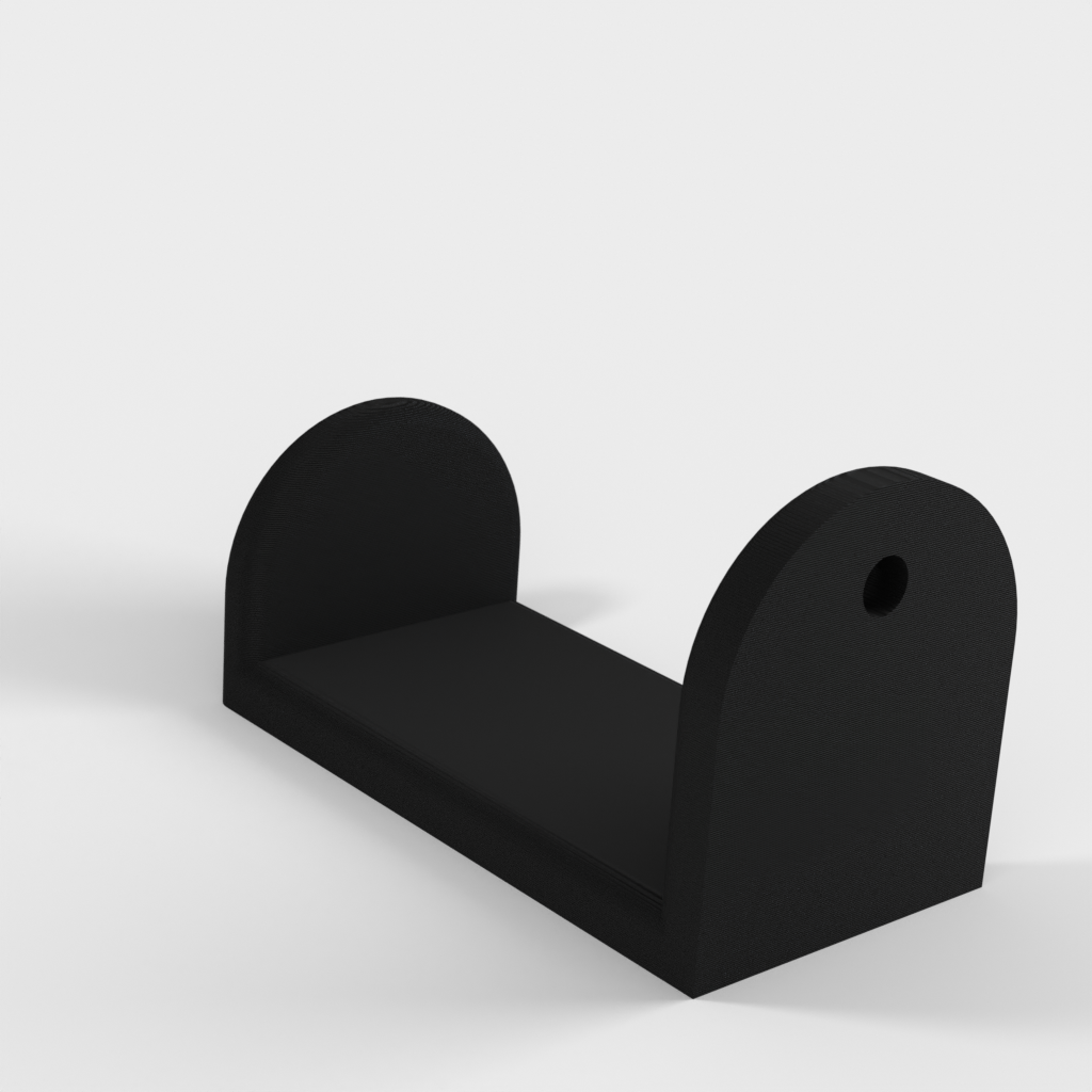 Set of 3 Nerf Gun Wall Mounts with 4.5mm Holes