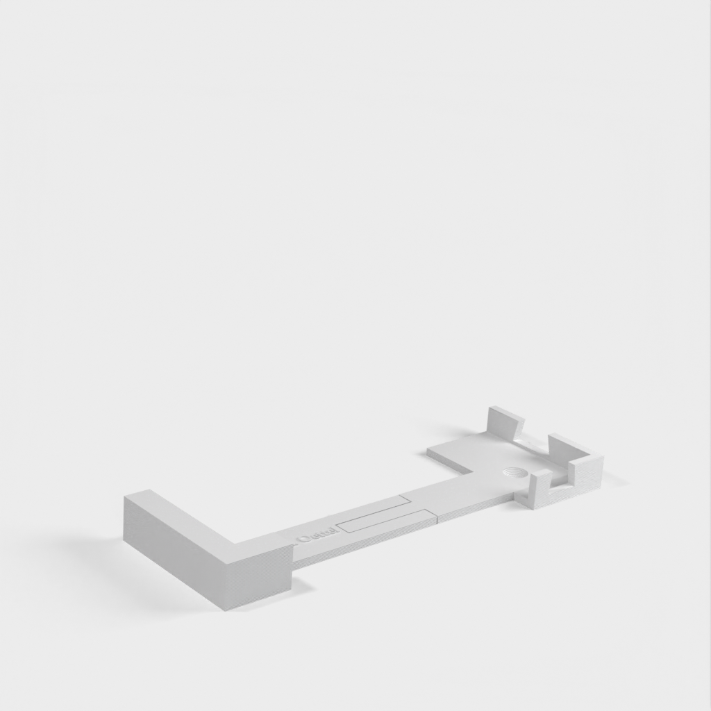 Flexible Wall Mount for Tablet with Secure Corner Clip