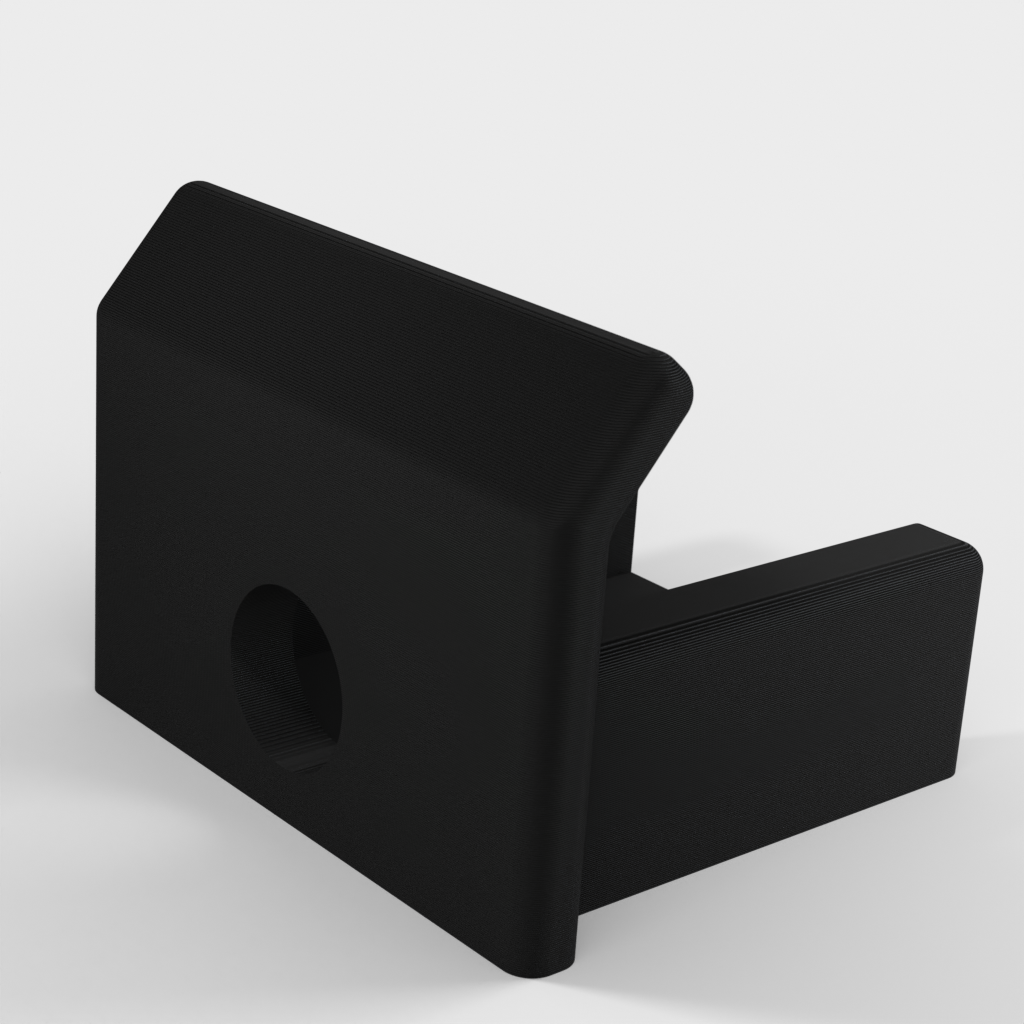 Telephone clamp for microphone stand