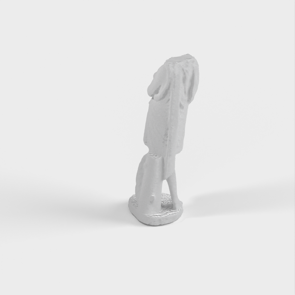 Amazon Warrior: Roman Sculpture Replica of Greek Classic