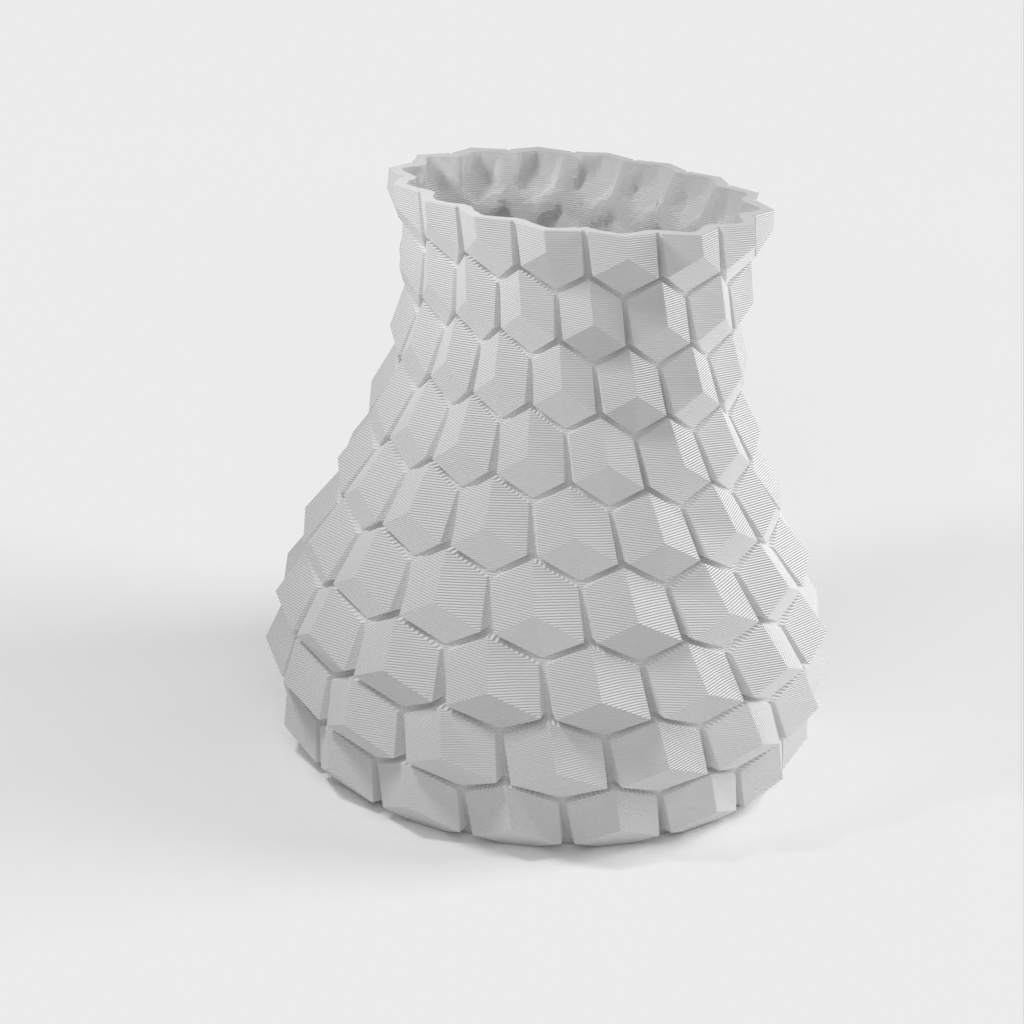 Buet honeycomb vase