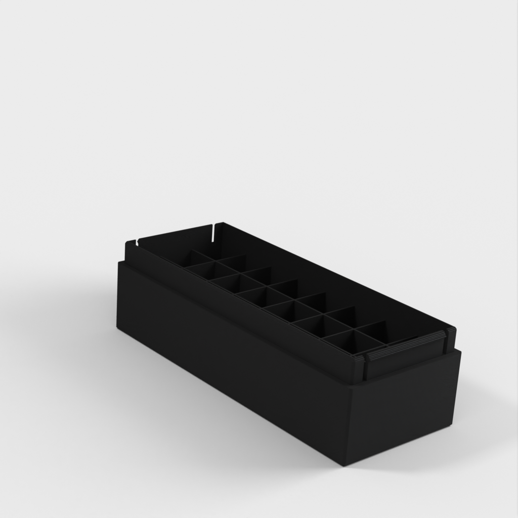 Battery box for 24 AA batteries