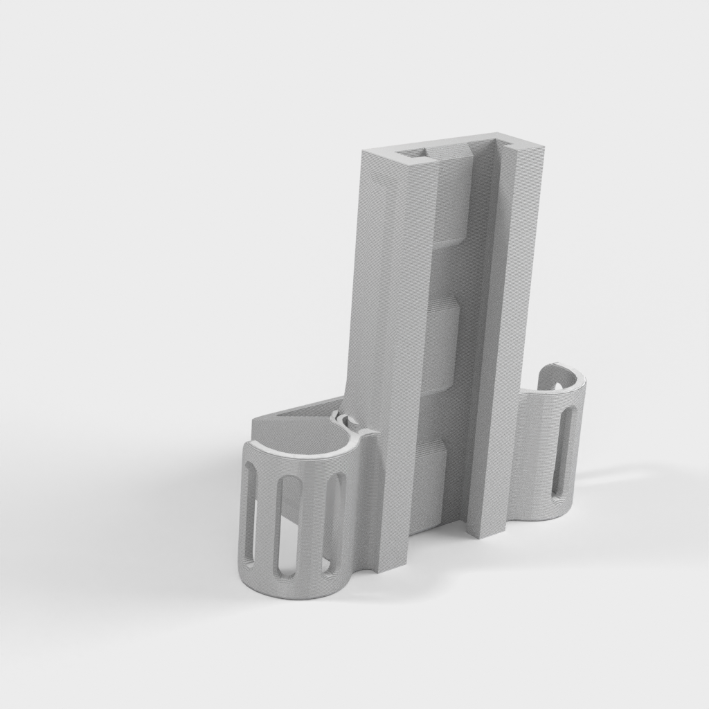Nerf Dart holder with holographic sights for firestrike blaster
