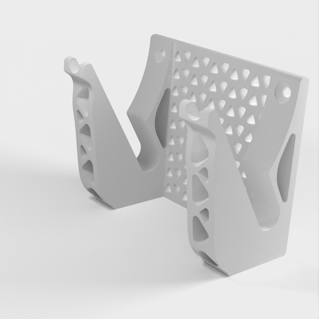 Double Arm Wall Mount for Skateboard and Longboard (Remix)