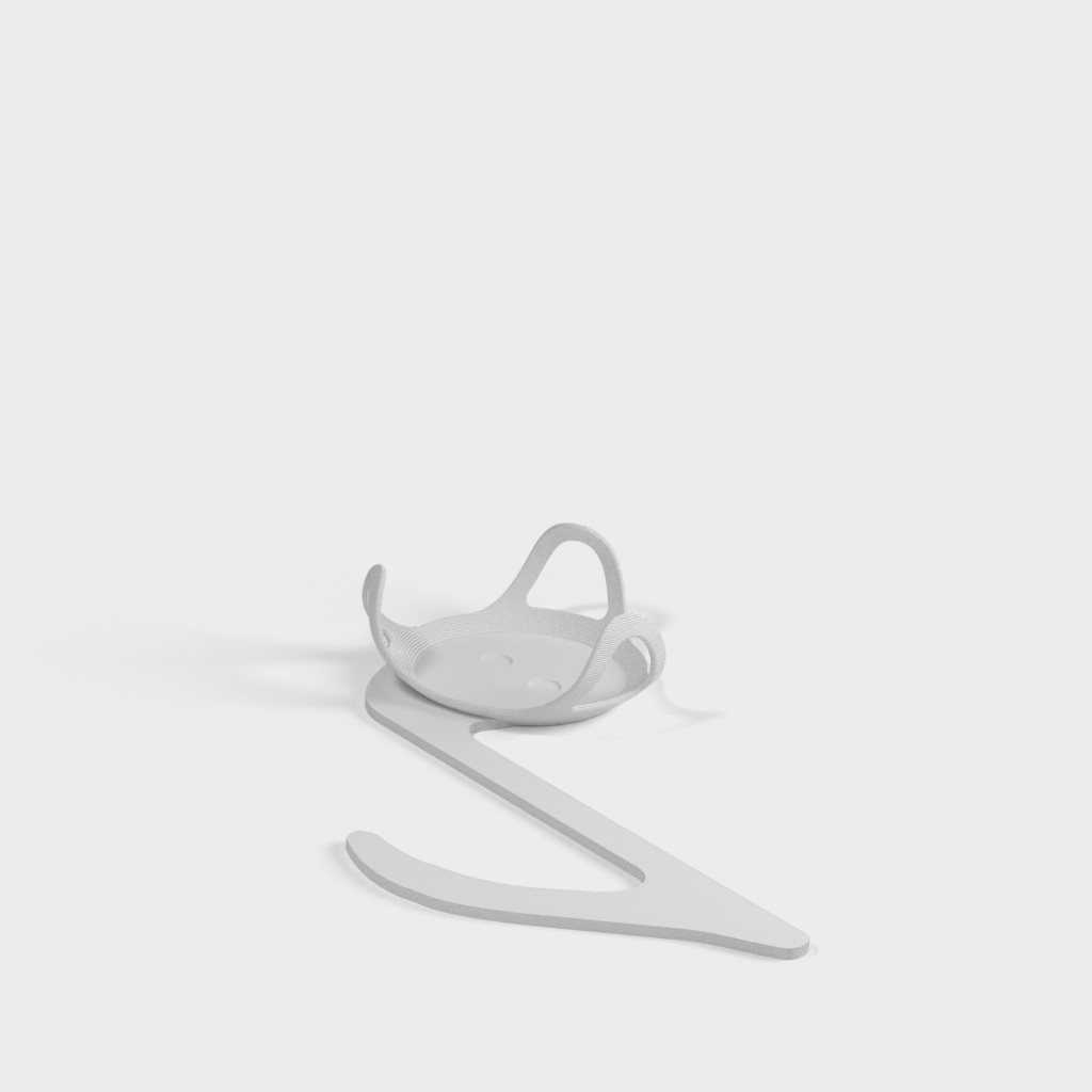 Google Home Mini wall holder with music note