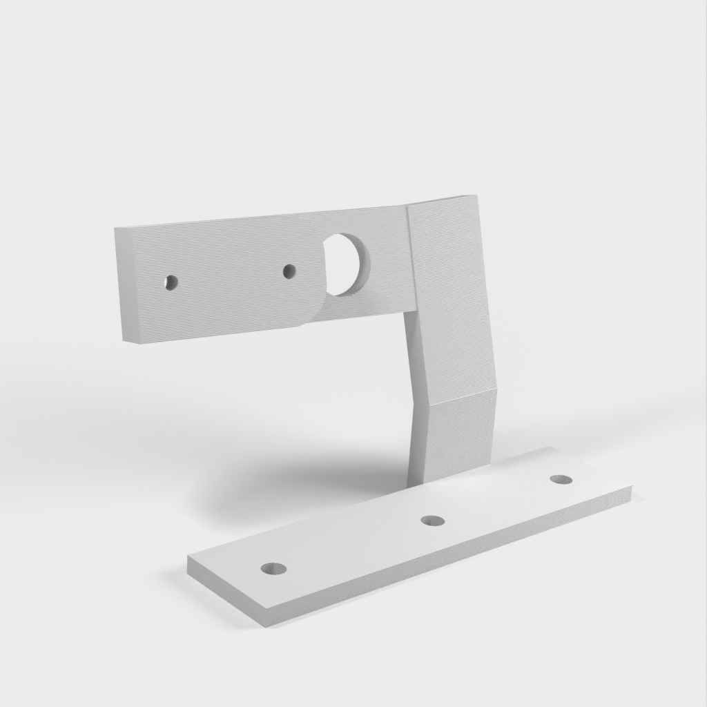 Holder for Logitech Z4 speakers for Ikea Bekant desk