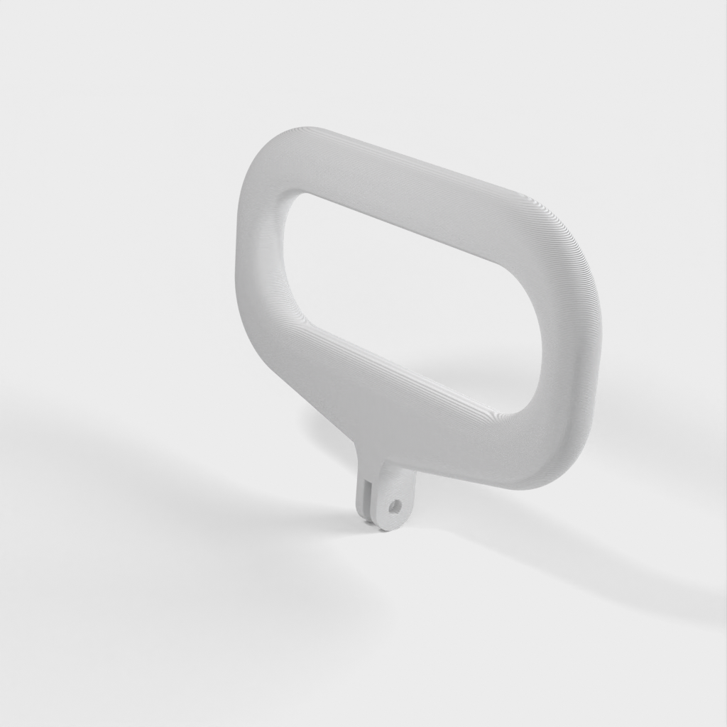 GoPro mounting handle for e-skateboard