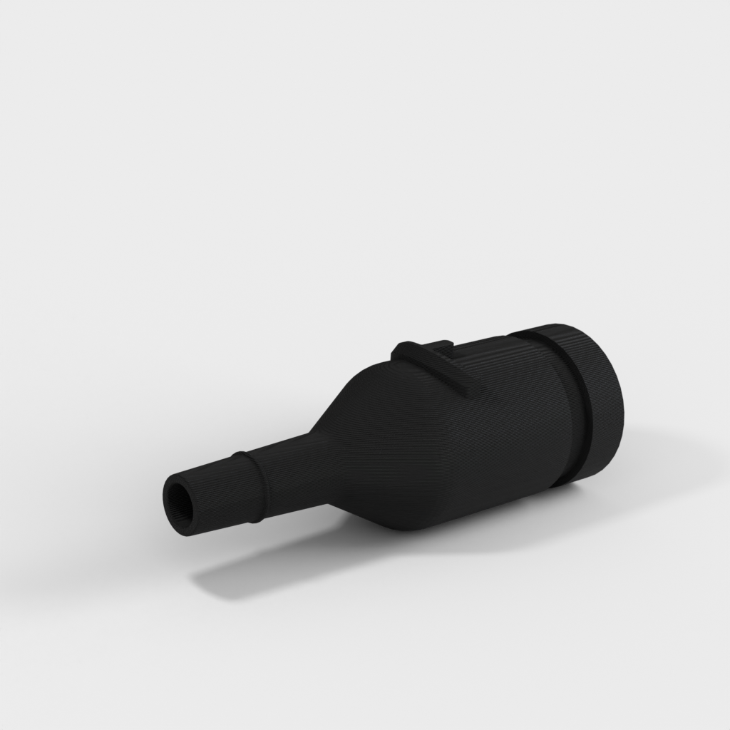 Adapter for connecting flexible hose to Dyson vacuum cleaner