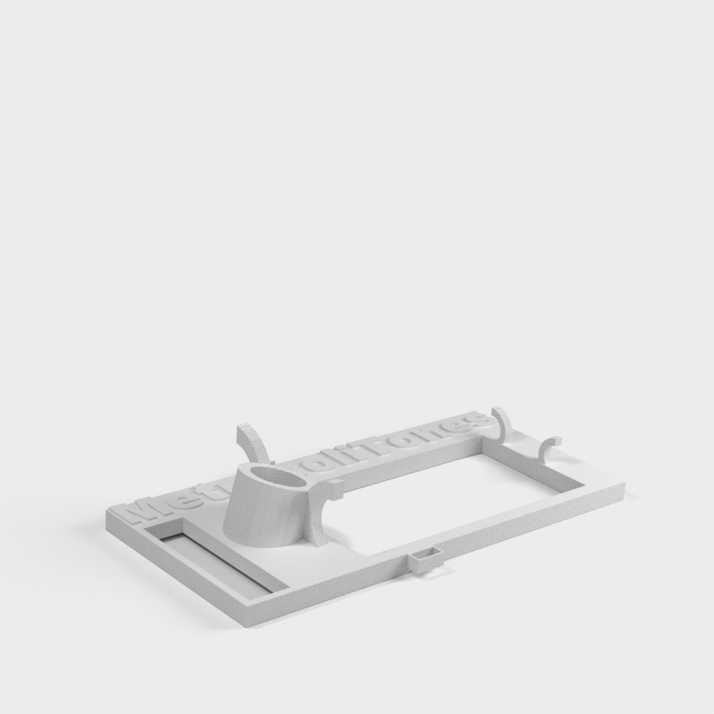 Microphone stand for street performance or desk
