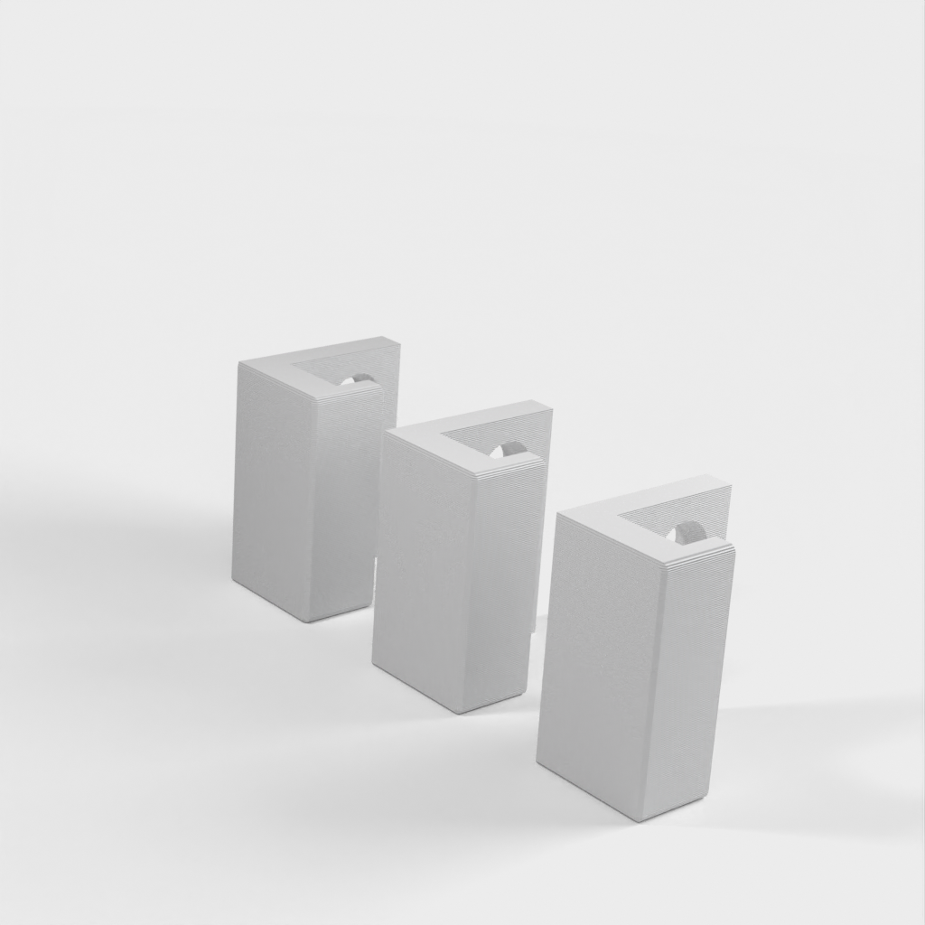 Wall mounting for Snowboard with Movable Hooks