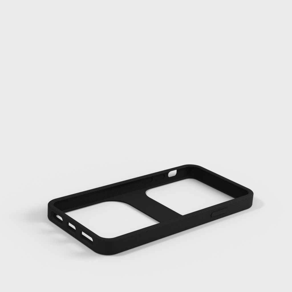 iPhone X bumper case with padded back