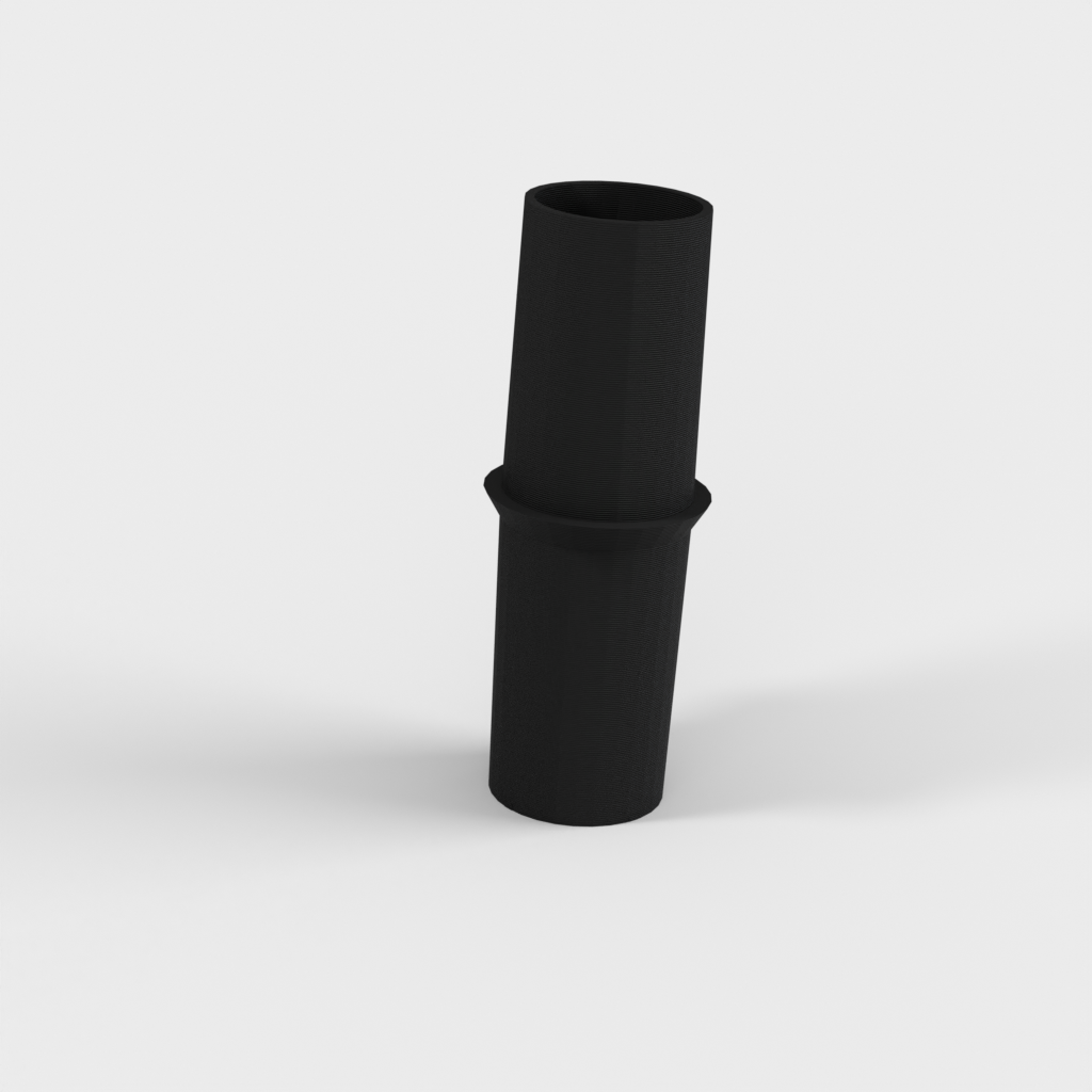 Adapter for vacuum cleaner extension hose