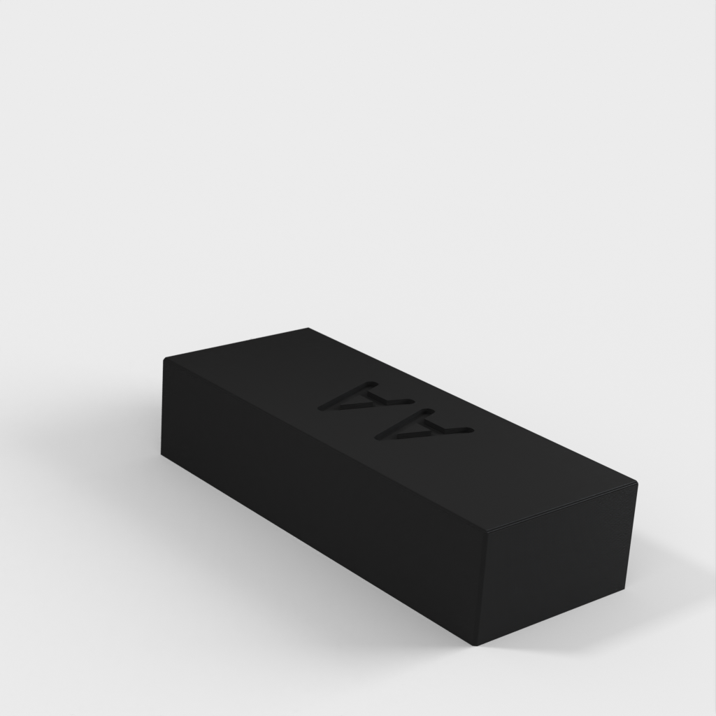Battery box for 24 AA batteries