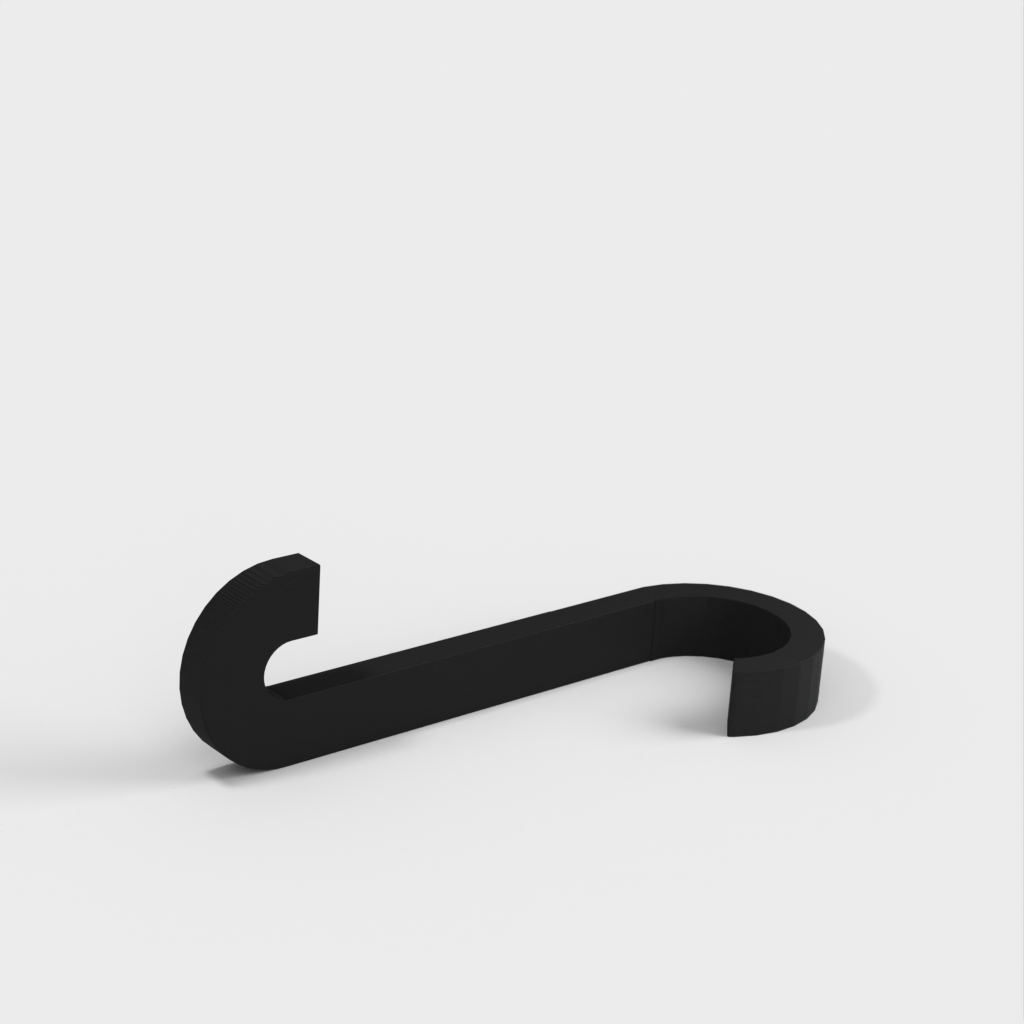 Storage hook for bicycle wheels
