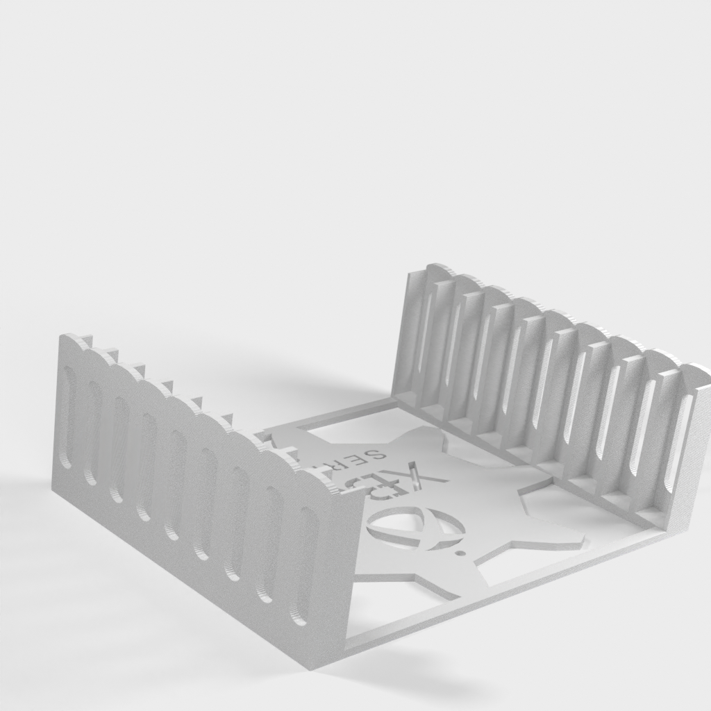 Wall-mounted game rack for Xbox One S/X