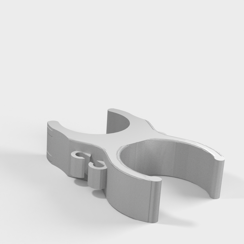 Dual Mic Clip for Rode Blimp 22mm & 19mm