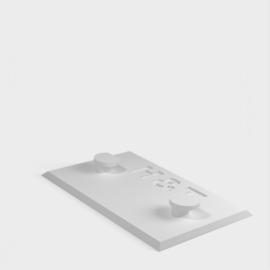 Wall bracket for Shelly Plus H&T
