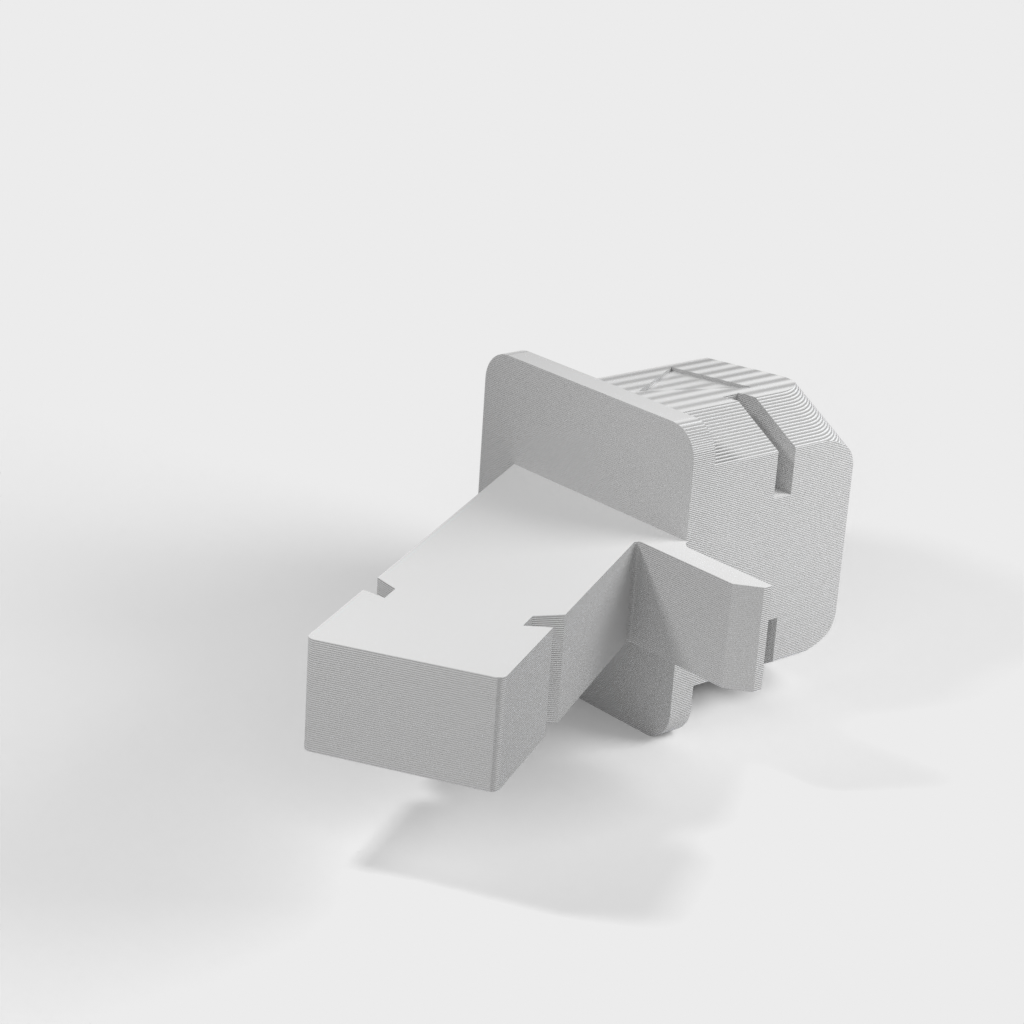 Standard Stock Attachment Point for Nerf Mega XL Doublecrusher