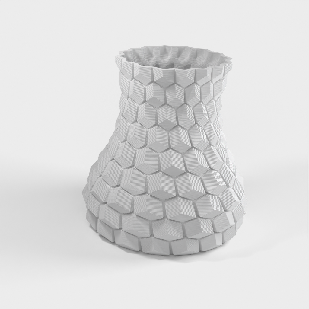 Buet honeycomb vase