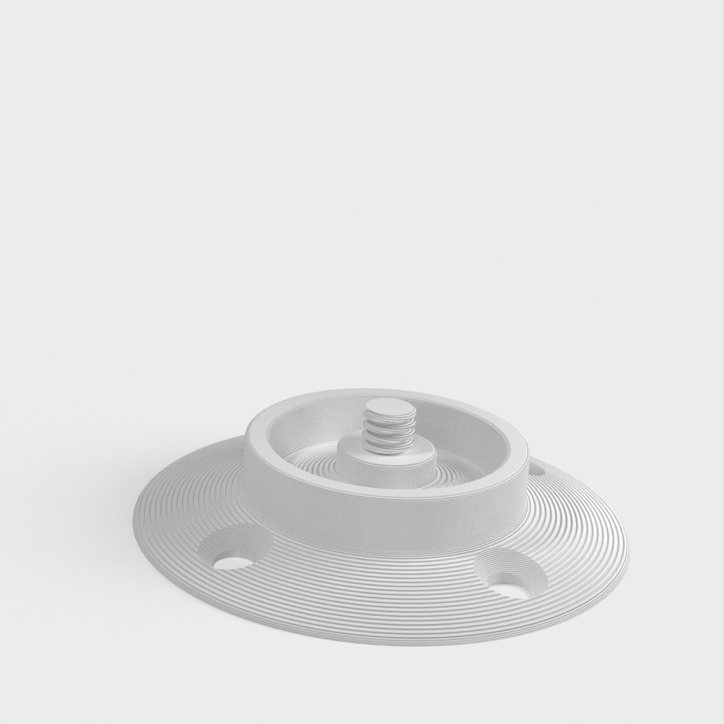 Holder for Netatmo wind and rain gauge