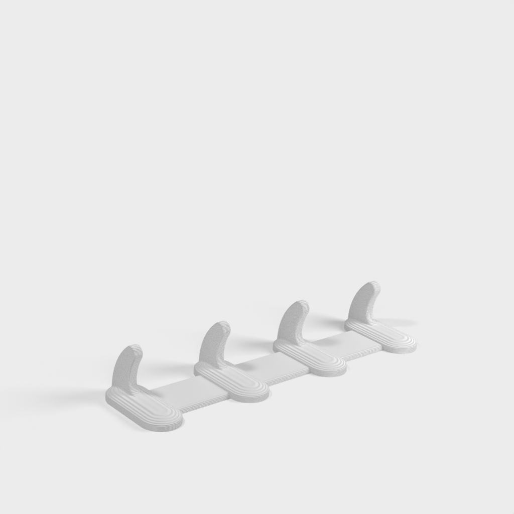 4 Supports Napkin Wall mounting