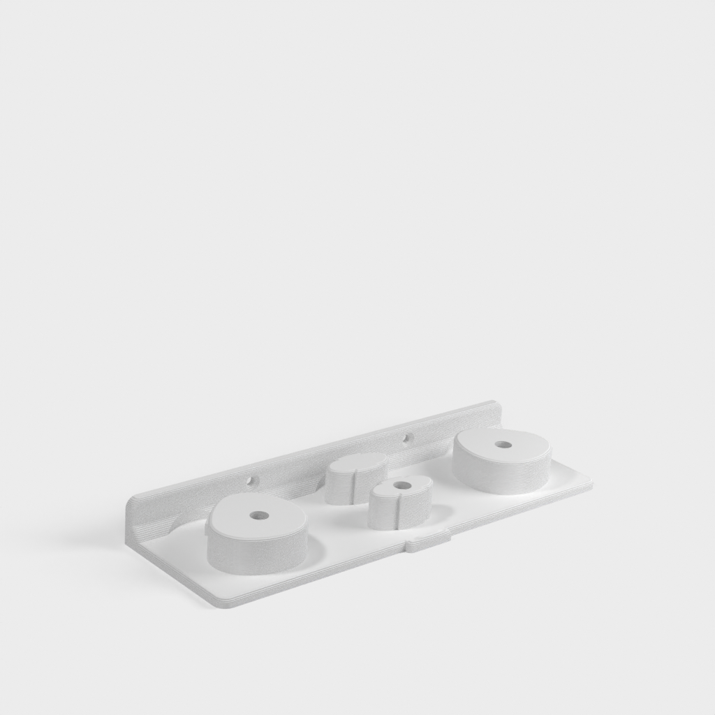 Wall mount for Vorwerk Kobold vacuum cleaner accessory set