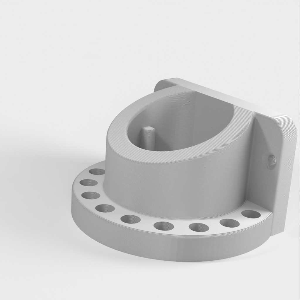 Wall and table holder for W rth Cordless Screwdriver AS4