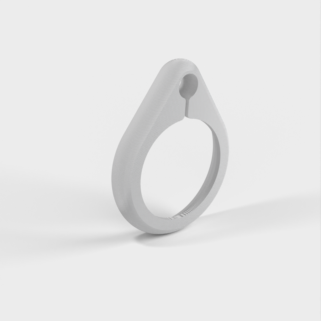 Apple AirTag holder for key ring