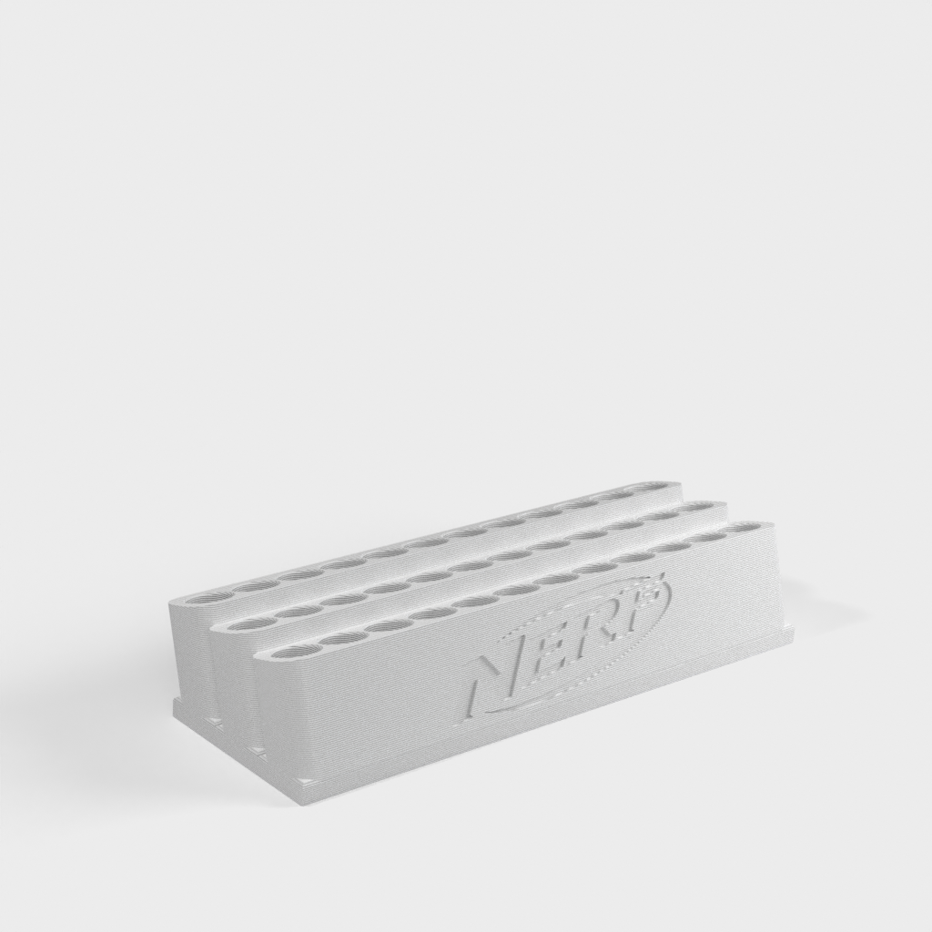 Enlarged Nerf Dart Holder for 36 Darts with Logo