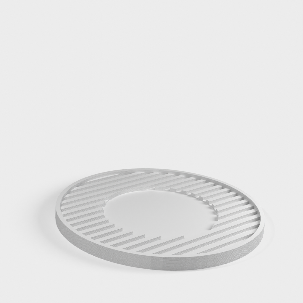 Water trap for soap dispenser