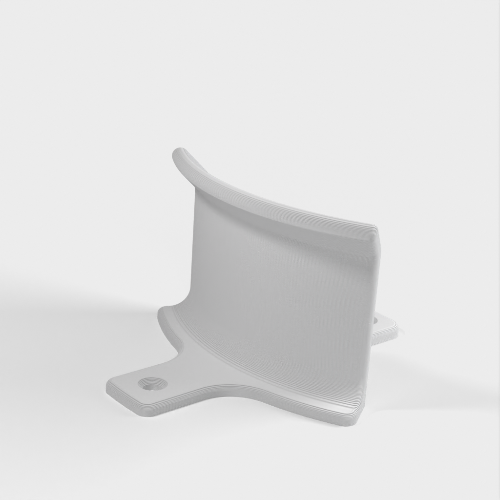 Headset holder for wall