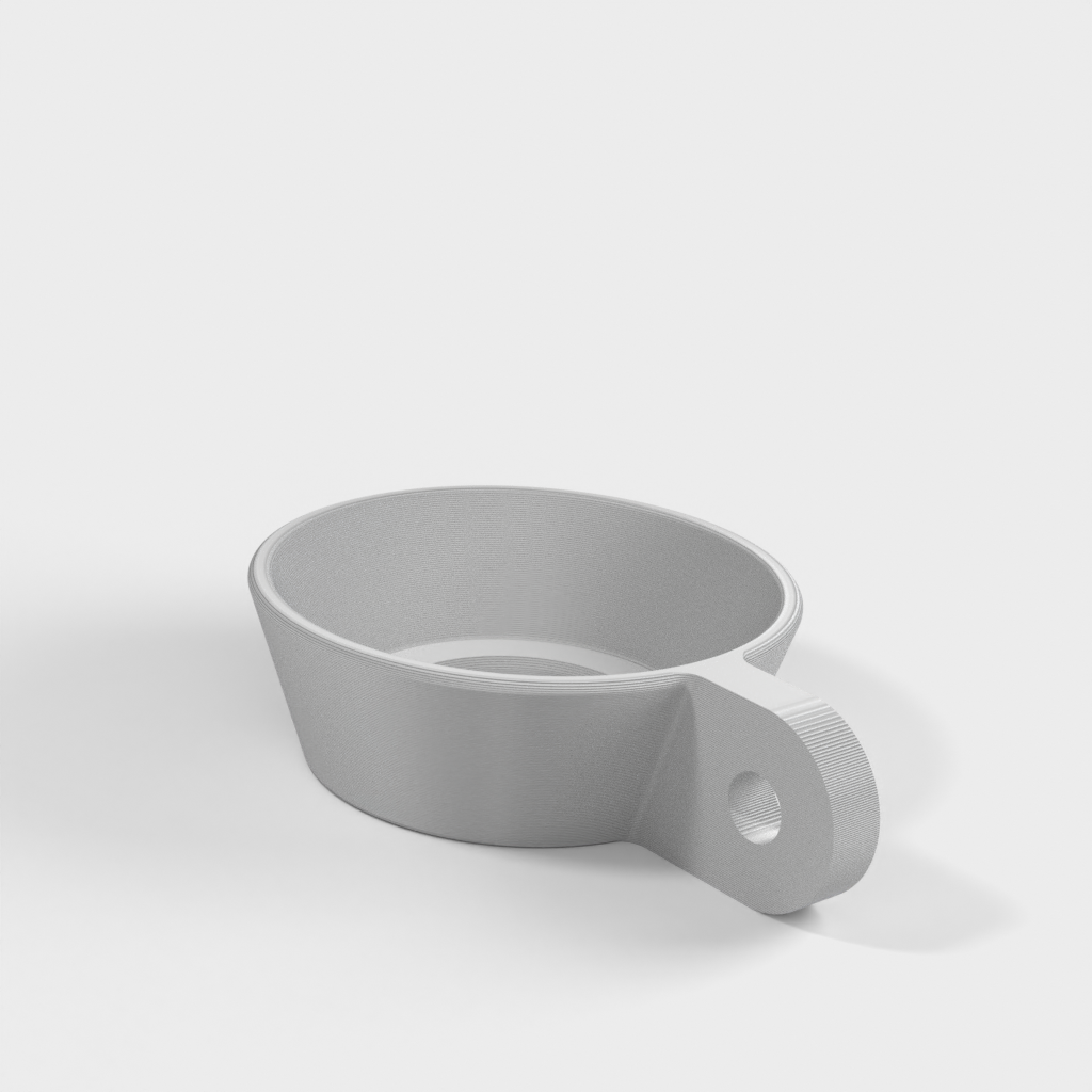 Microphone Stand Interface Knee with Updated Cup Holder