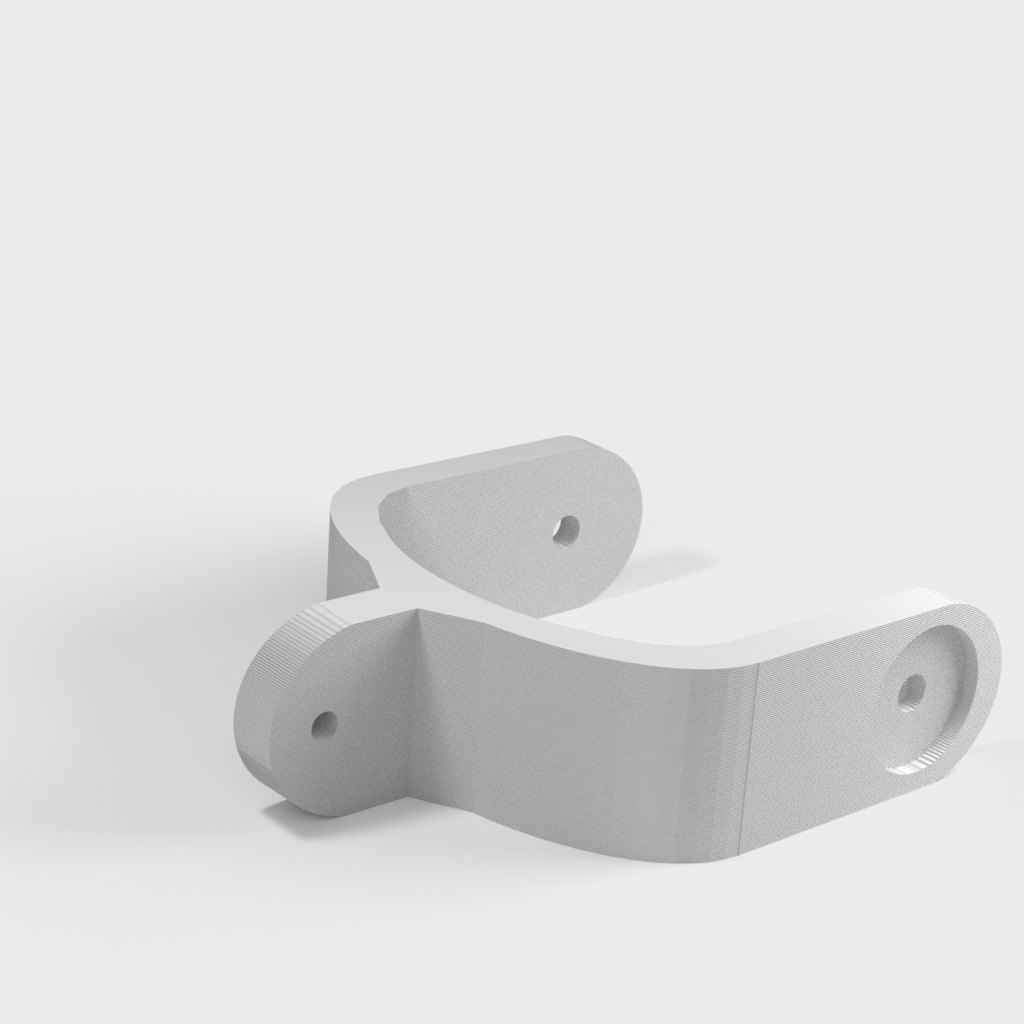 Mount for Blue Yeti microphone on desk