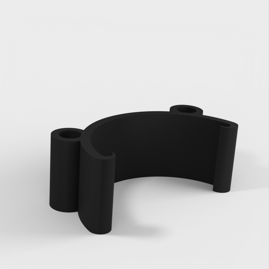 Bicycle screen clip for 45mm screen