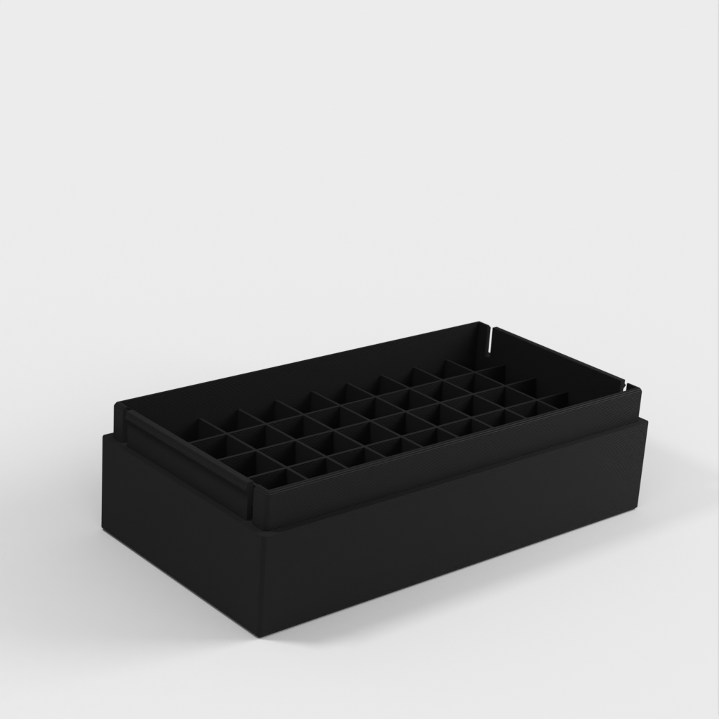Battery box for 50 AAA batteries