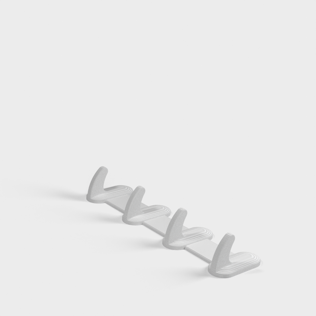 4 Supports Napkin Wall mounting
