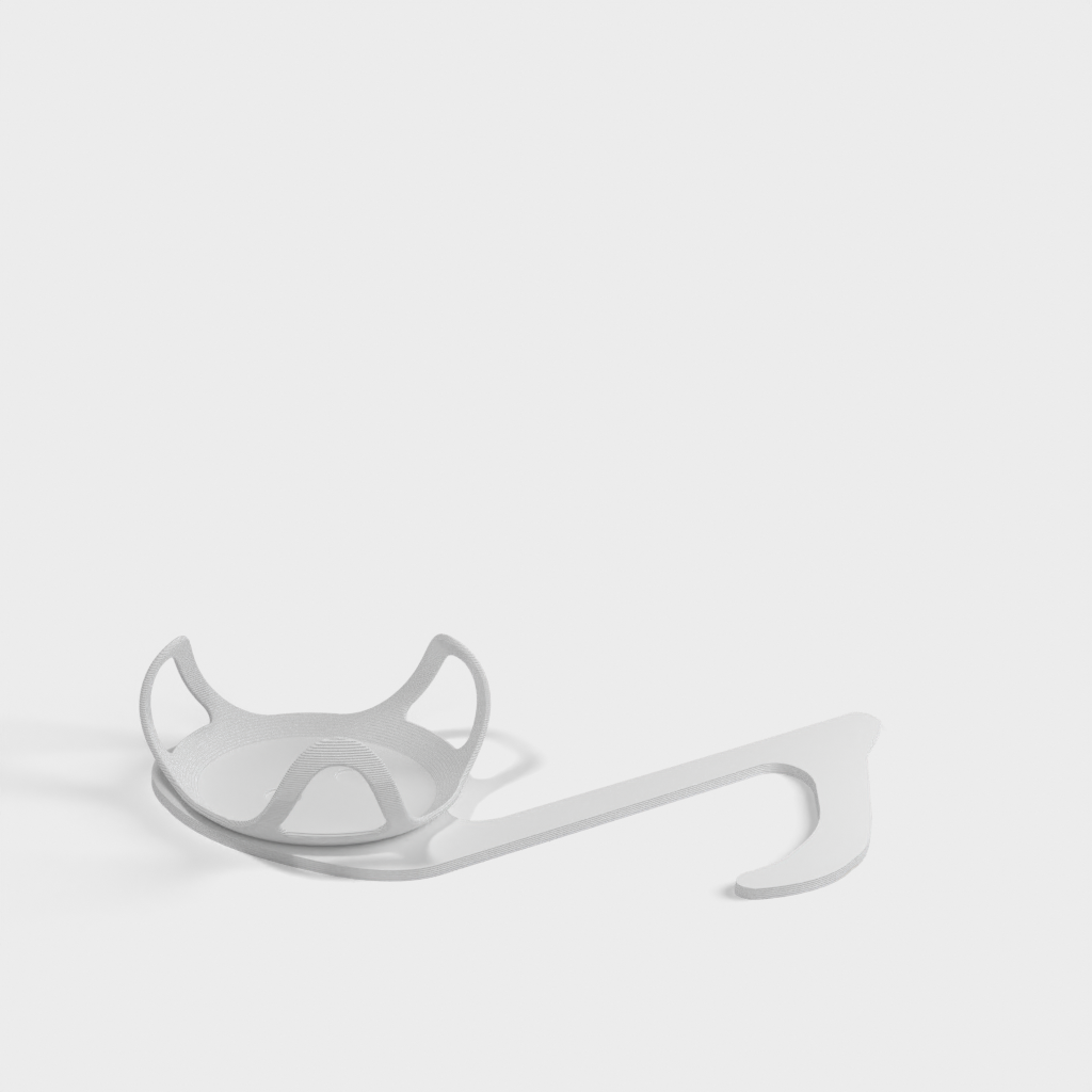 Google Home Mini wall holder with music note