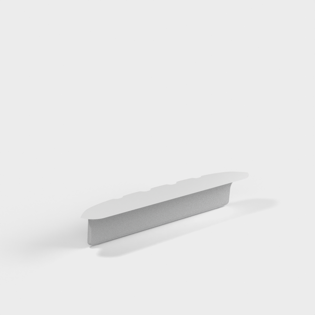 Self-draining soap shelf Designed for large soaps