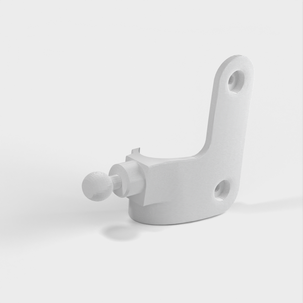 Mini Cooper R50, R52, R53 car phone holder with ball mount