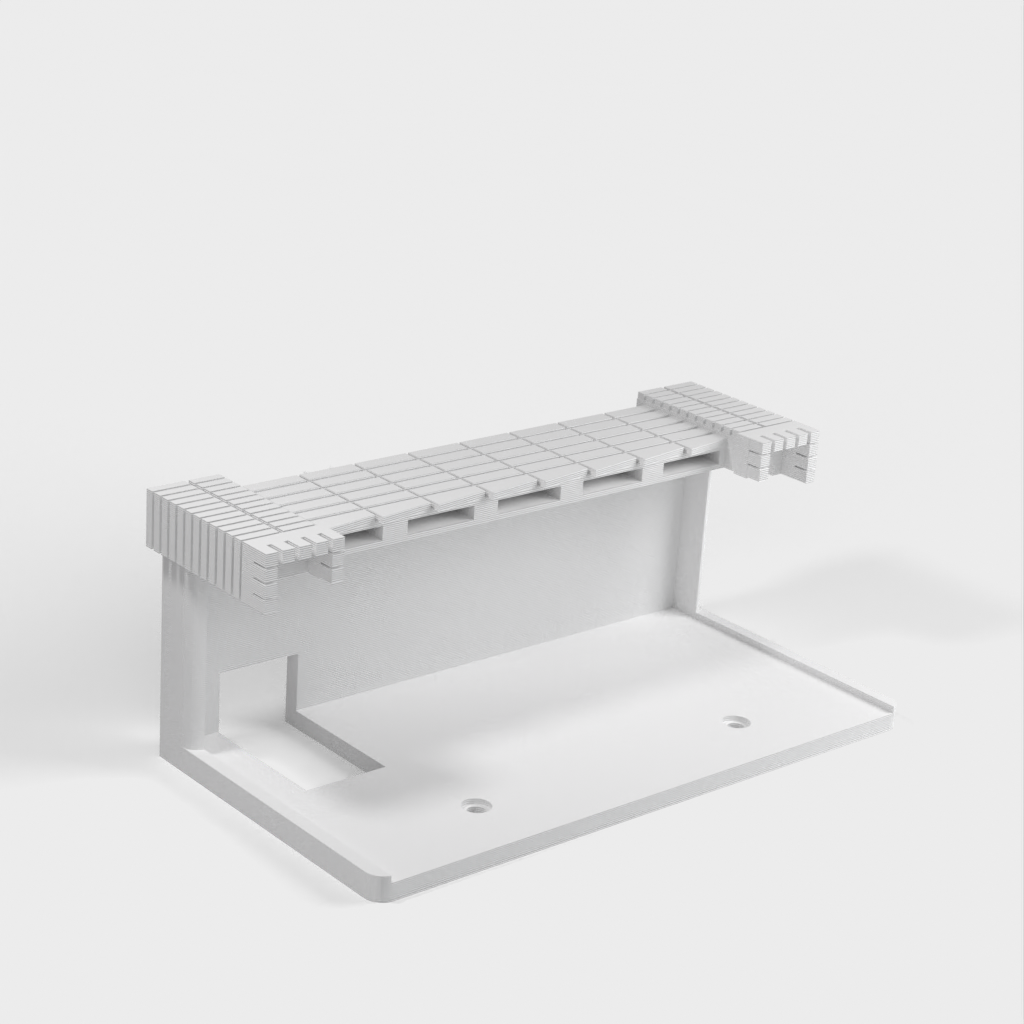 Base for Nintendo Switch (wall) - Mario Castle