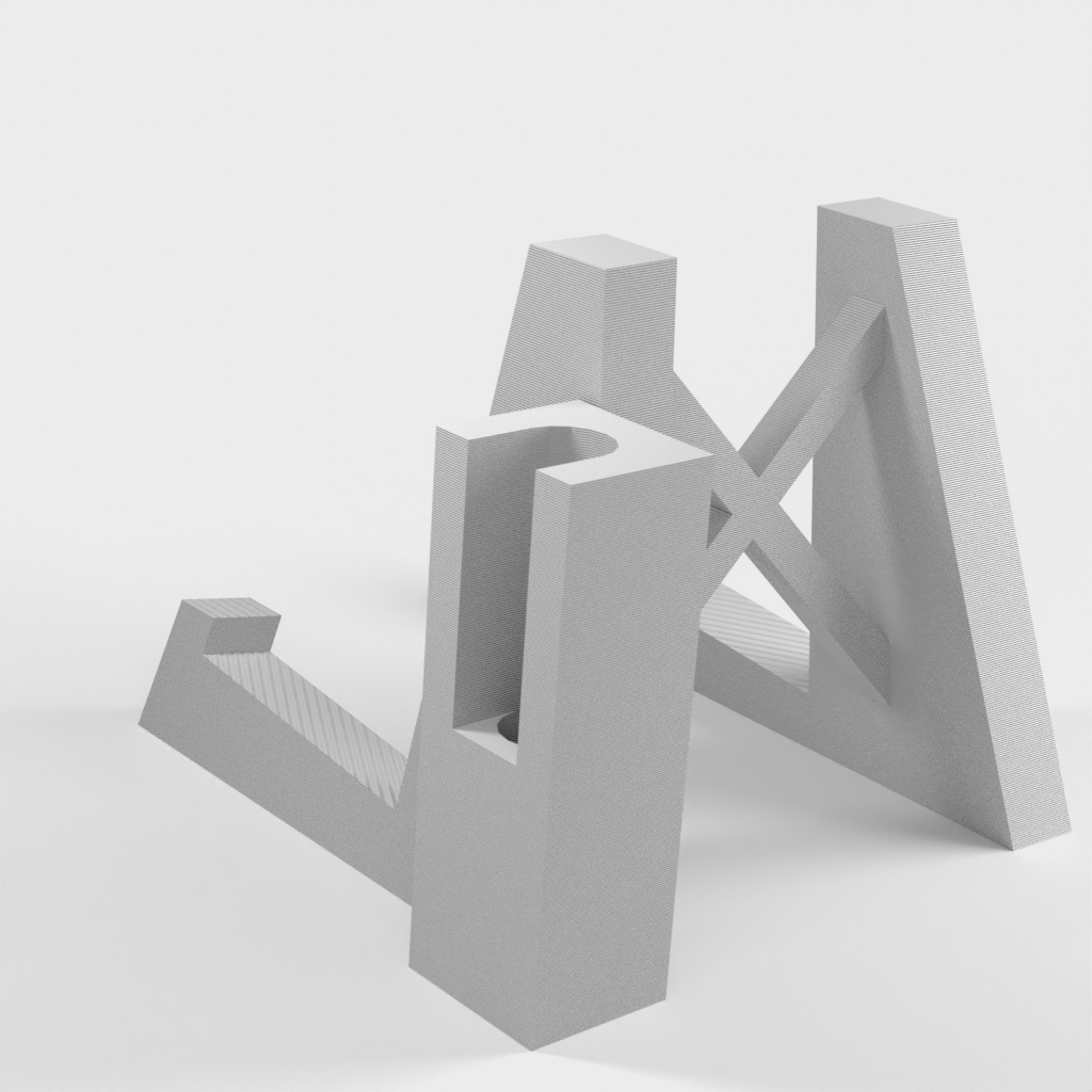 Free-Standing Violin Stand with Bow Holder
