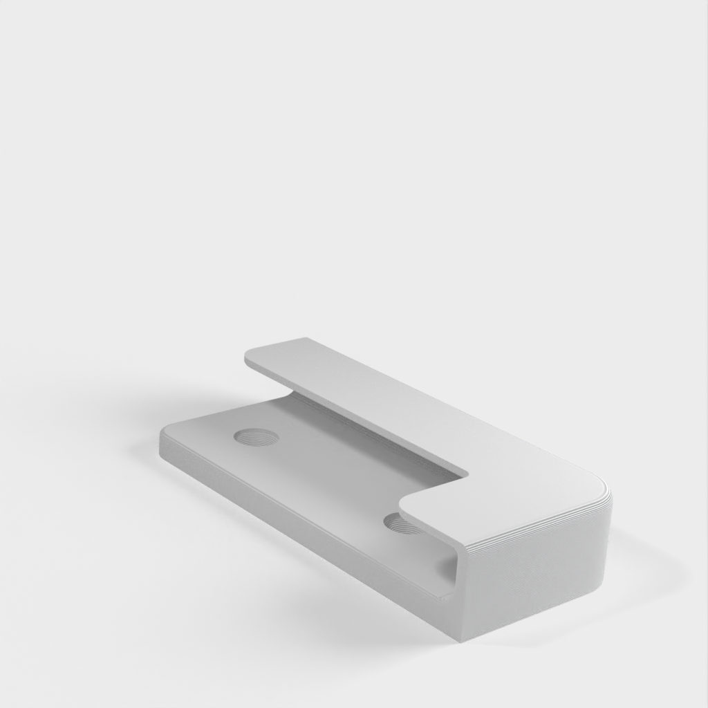 Universal wall mount for tablet