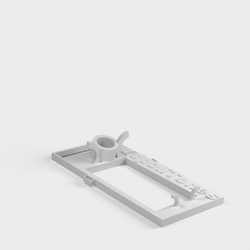 Microphone stand for street performance or desk