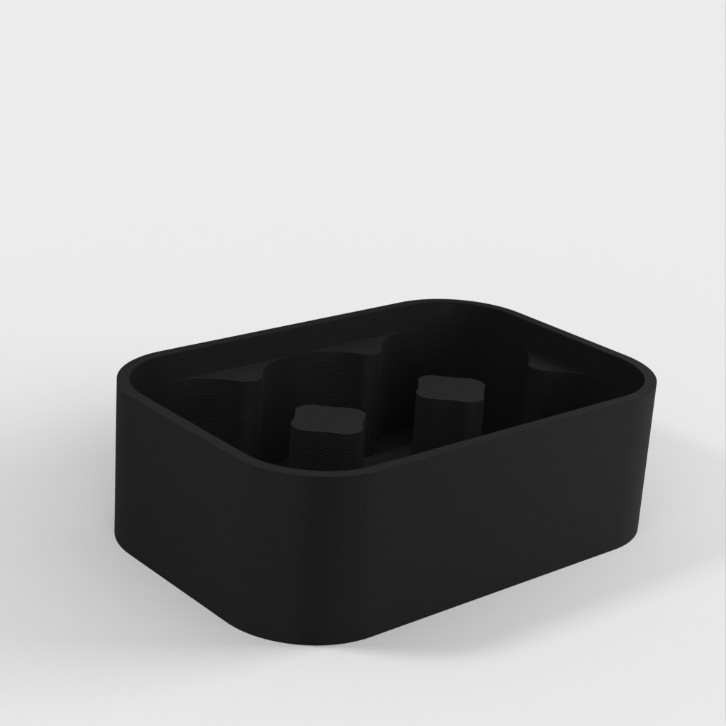 Battery case/holder for 6 AAA batteries