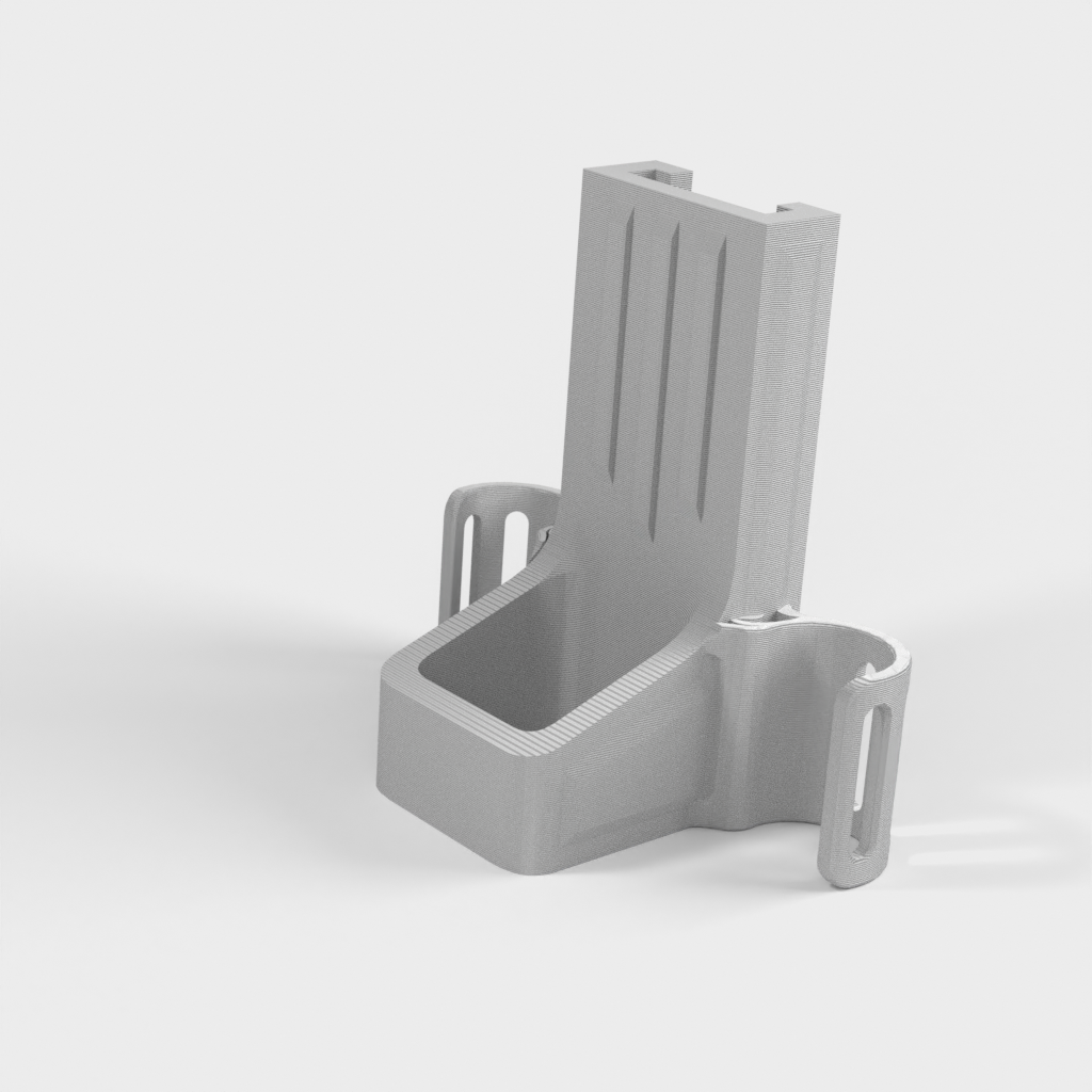 Nerf Dart holder with holographic sights for firestrike blaster