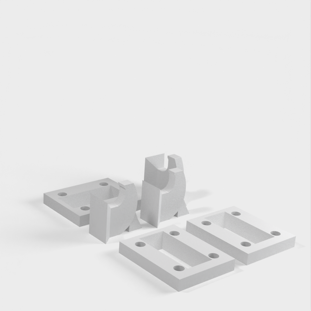 Wall mounting for Snowboard with Movable Hooks