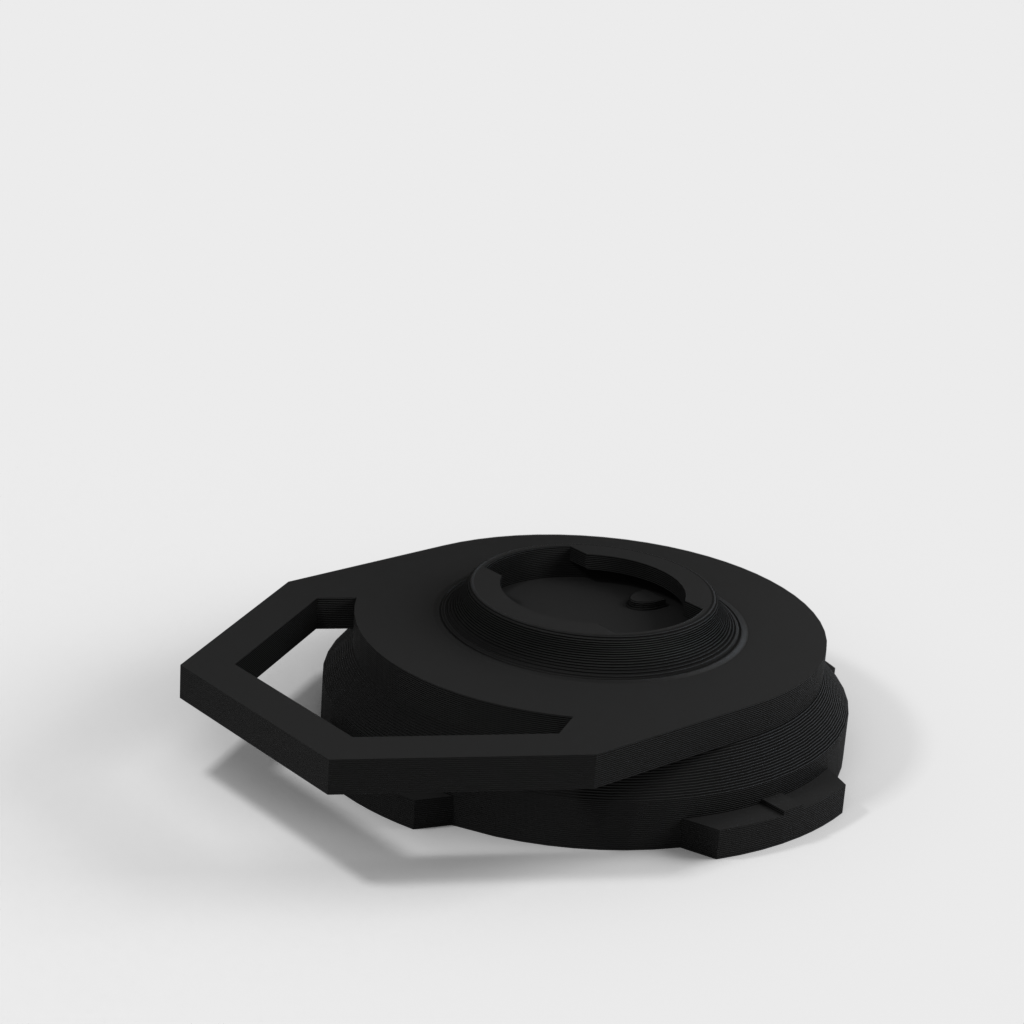 Quadlock Popsocket adapter for a better grip on the phone