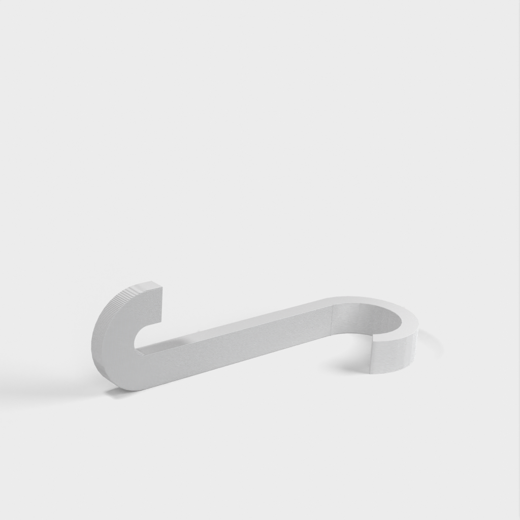 Storage hook for bicycle wheels